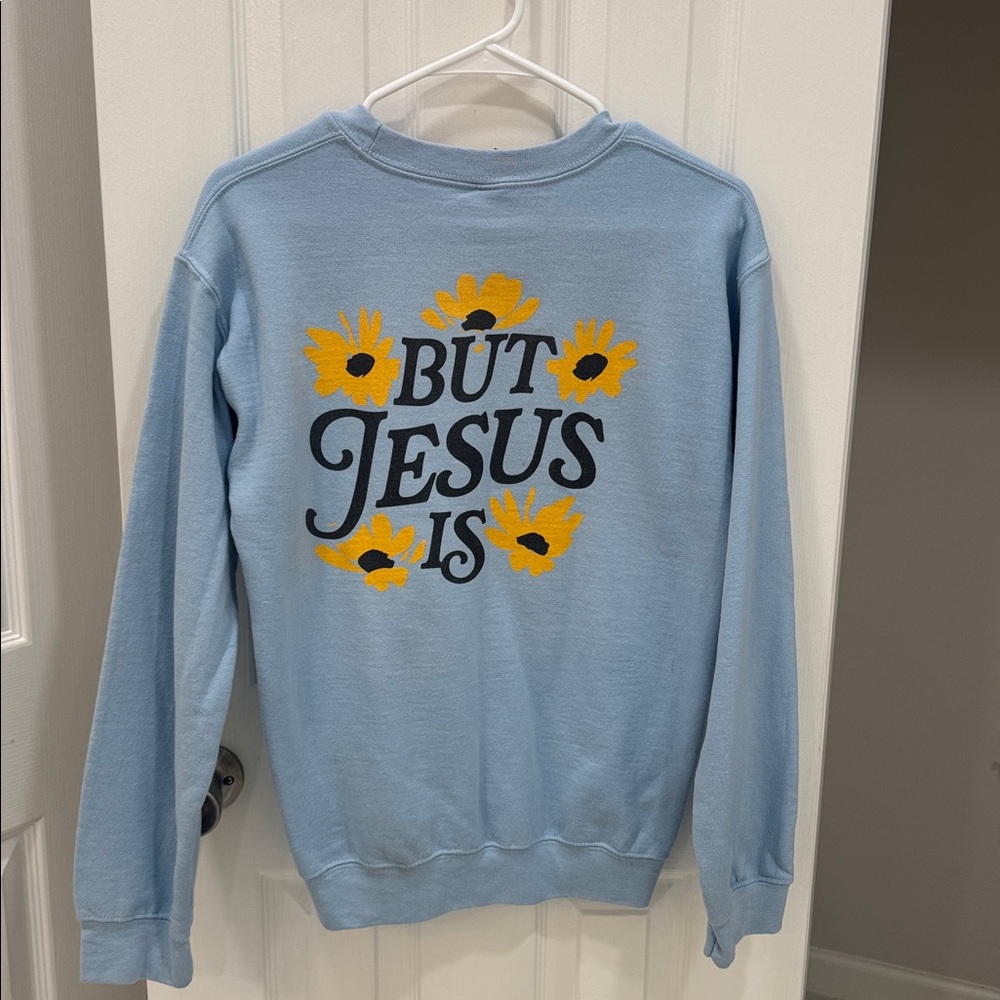 But Jesus Is Crewneck Sweatshirt - Relateable Allie Beth Stuckey